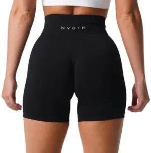 Seamless Sculpting and Compression High-Waist Yoga Shorts