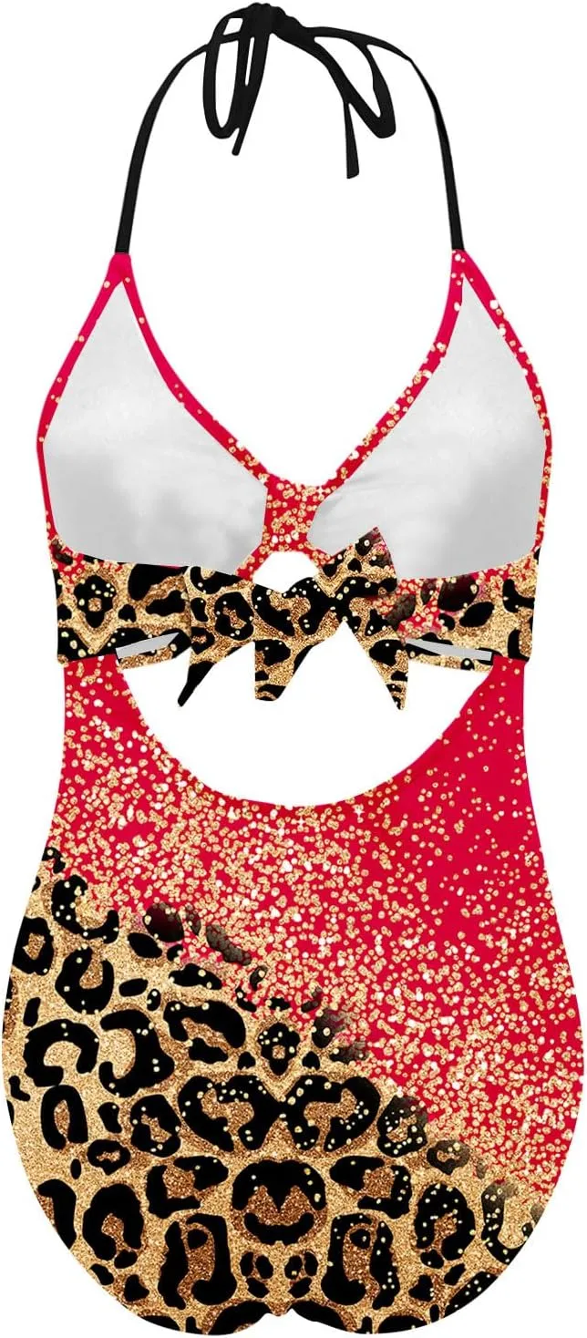 Sexy One Piece Swimsuit for Women Tummy Control Modest Full Coverage Keyhole Swimwear Minimalist Bathing Suits