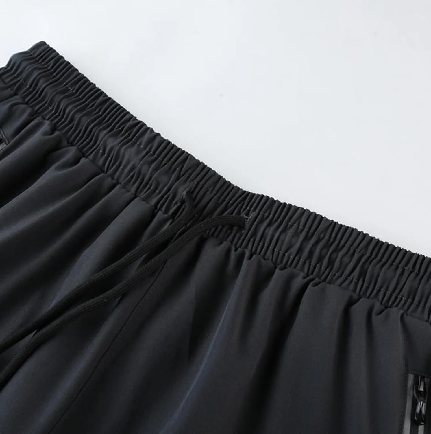 Short Gym Shorts For Men Running Stretch Quick Dry Shorts Elastic High Waist Jogging Shorts Phone Pockets