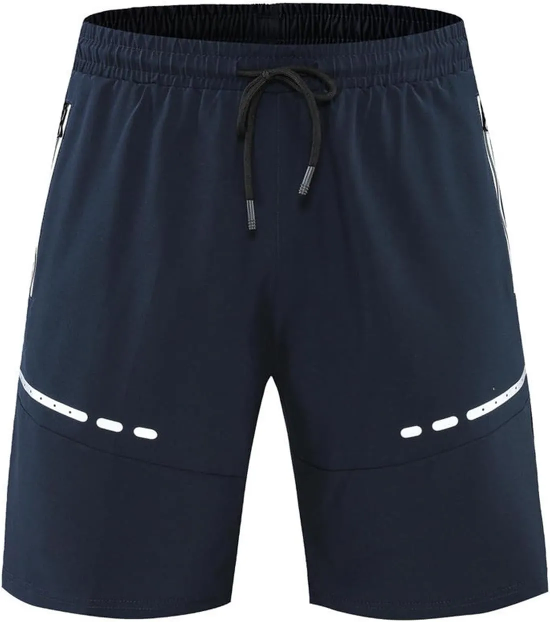 Short Gym Shorts For Men Running Stretch Quick Dry Shorts Elastic High Waist Jogging Shorts Phone Pockets
