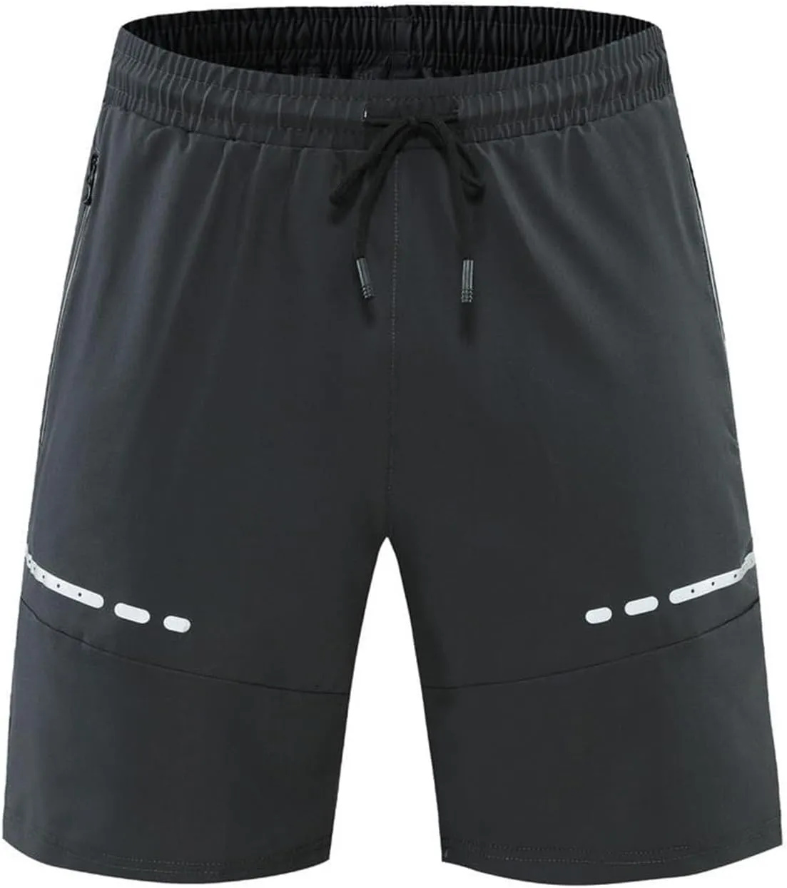 Short Gym Shorts For Men Running Stretch Quick Dry Shorts Elastic High Waist Jogging Shorts Phone Pockets
