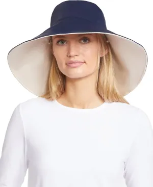 Solbari Ultra Wide Brim Sun Hat UPF50  Packable UV Sun Protection Hats with Full Coverage Brim