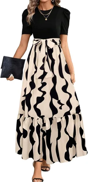 Spring Dresses for Women,Summer Dress for Women 2025 Plus Size Formal Wedding Guest A Line Womens Easter Dresses