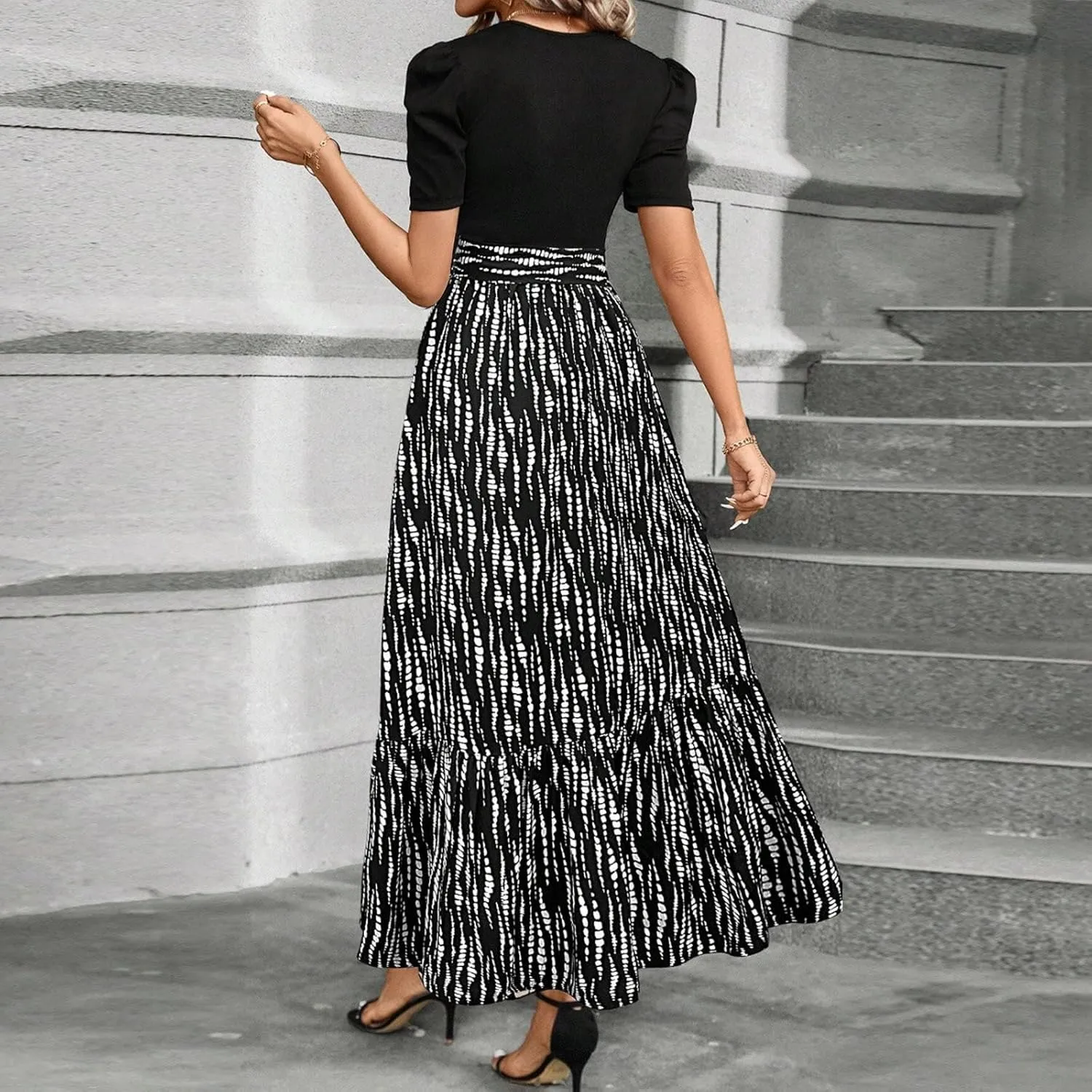 Spring Dresses for Women,Summer Dress for Women 2025 Plus Size Formal Wedding Guest A Line Womens Easter Dresses