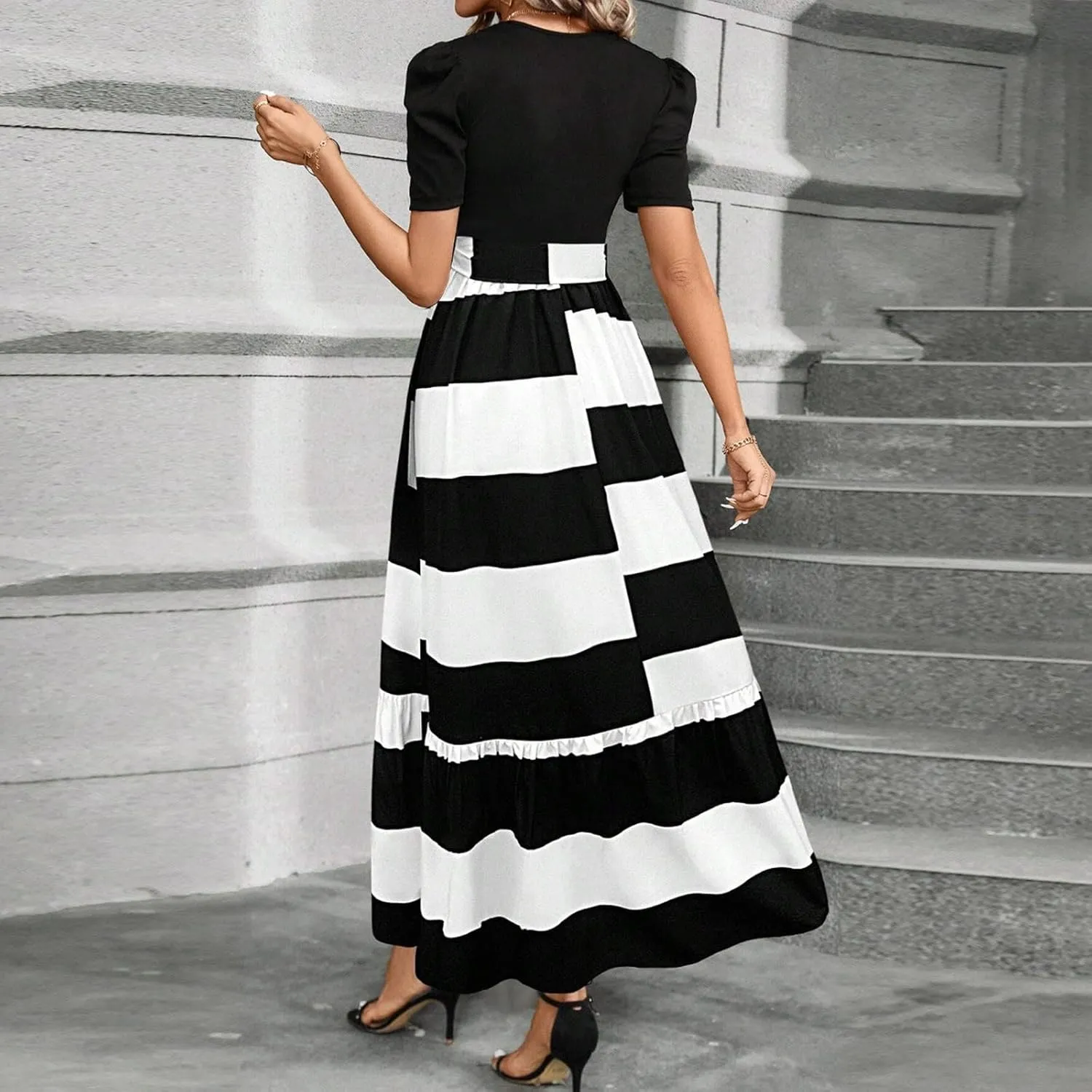 Spring Dresses for Women,Summer Dress for Women 2025 Plus Size Formal Wedding Guest A Line Womens Easter Dresses