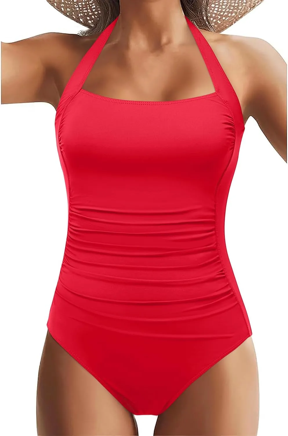 Tempt Me Women One Piece Swimsuits Tummy Control Bathing Suits Push up Full Coverage Swimwear