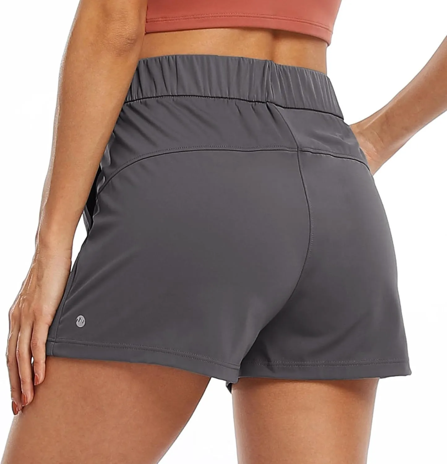 Willit Women's Shorts Hiking Athletic Shorts Yoga Lounge Active Workout Running Shorts Comfy Casual with Pockets 2.5"
