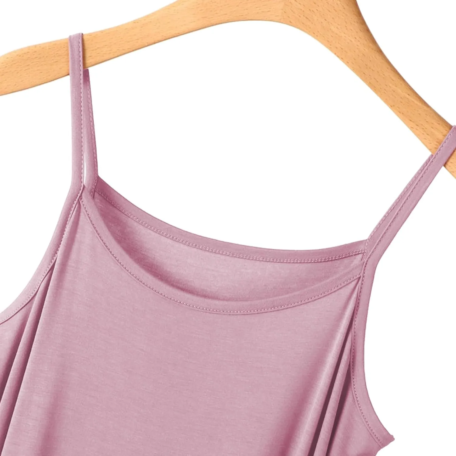 Women Full Slips Sexy Soft Slip Dress for Under Dress Spaghetti Strap Cami Slip Chemises V Neck Negligee Plus Size