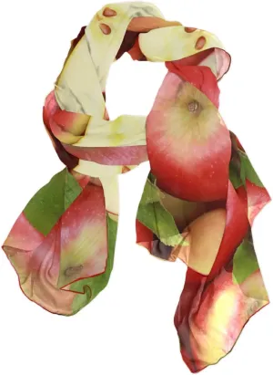 Women Long Silk Scarf, Satin Shawl Chiffon Large Stole Headscarf Sunscreen Wrap