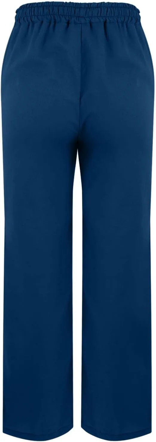 Womens Cotton Linen Pants Pants with Pockets Wide Leg Cropped for Women Side Button Casual Cropped Linen