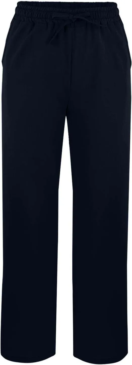 Womens Cotton Linen Pants Pants with Pockets Wide Leg Cropped for Women Side Button Casual Cropped Linen