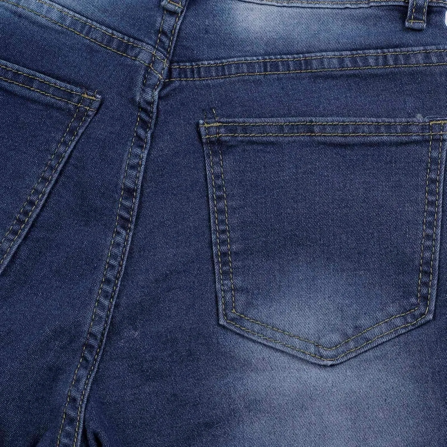 Women's Flare Bell Bottom Jeans High Waisted Wide Leg Retro Bootcut Jeans Button Fly Stretchy Denim Pants