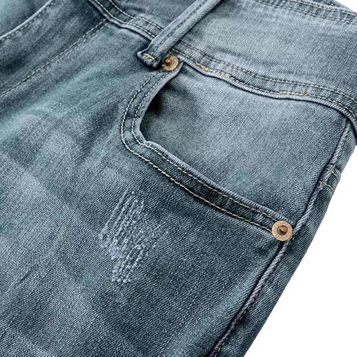 Womens High Waisted Jeans Flare Stretch Boyfriend Bootcut Casual Wide Leg Denim Pants Bell-Bottomed Jeans 2024