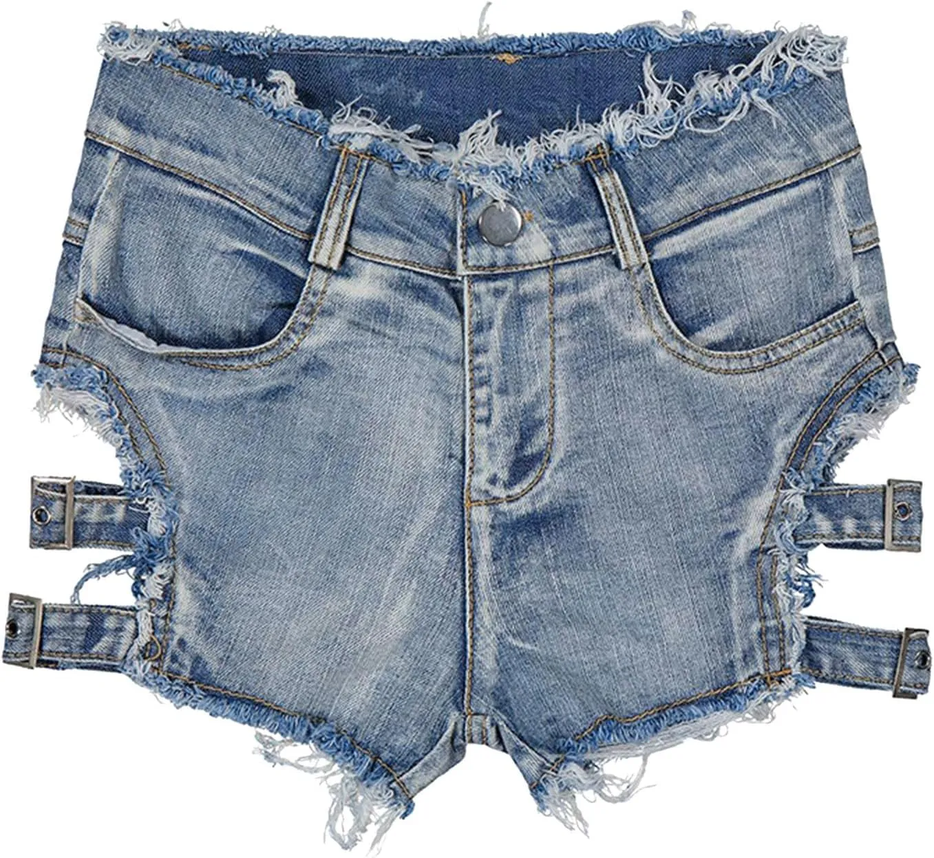 Women's High Waisted Stretchy Denim Shorts Summer Jeans Shorts Shorts for Women Stretchy High Waist