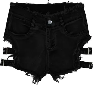 Women's High Waisted Stretchy Denim Shorts Summer Jeans Shorts Shorts for Women Stretchy High Waist