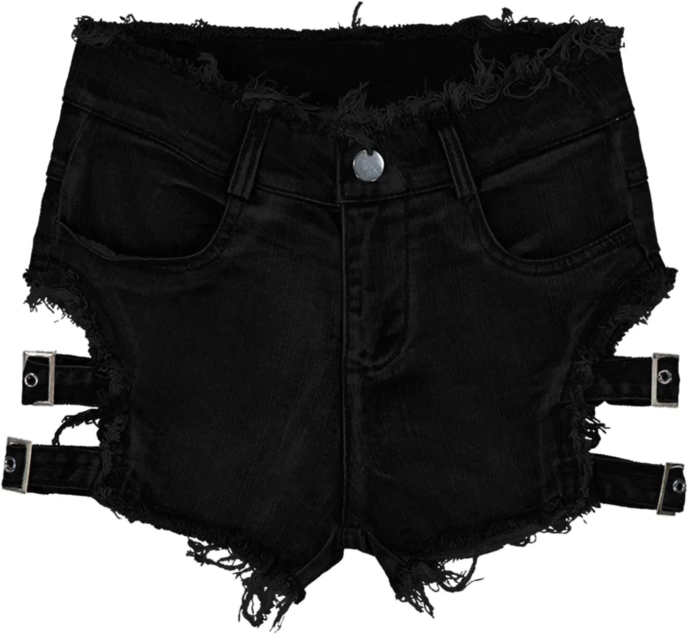Women's High Waisted Stretchy Denim Shorts Summer Jeans Shorts Shorts for Women Stretchy High Waist