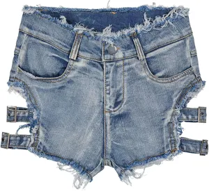 Women's High Waisted Stretchy Denim Shorts Summer Jeans Shorts Shorts for Women Stretchy High Waist
