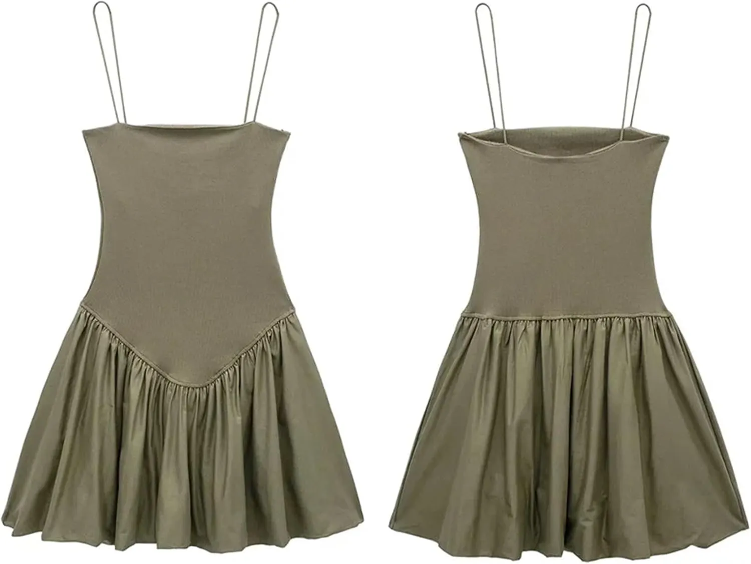 Women's Mini Dress Summer Slip Mini Patchwork Backless Ball Gown Short Dresses Evening Party Bodycon