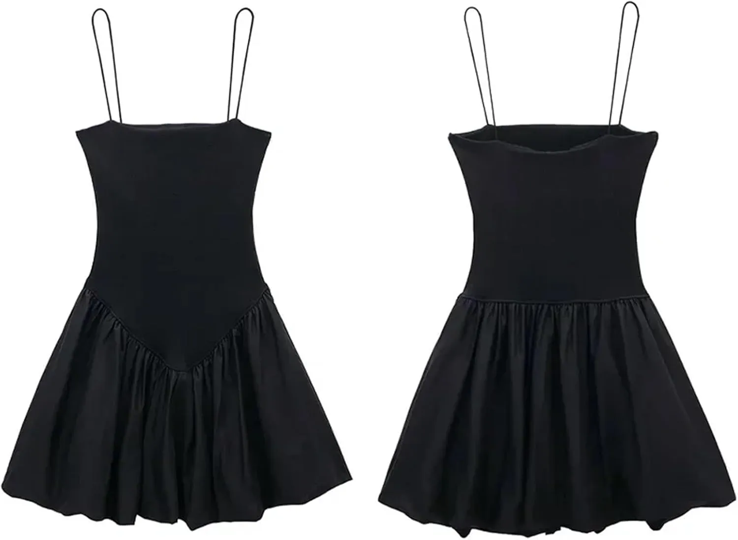 Women's Mini Dress Summer Slip Mini Patchwork Backless Ball Gown Short Dresses Evening Party Bodycon