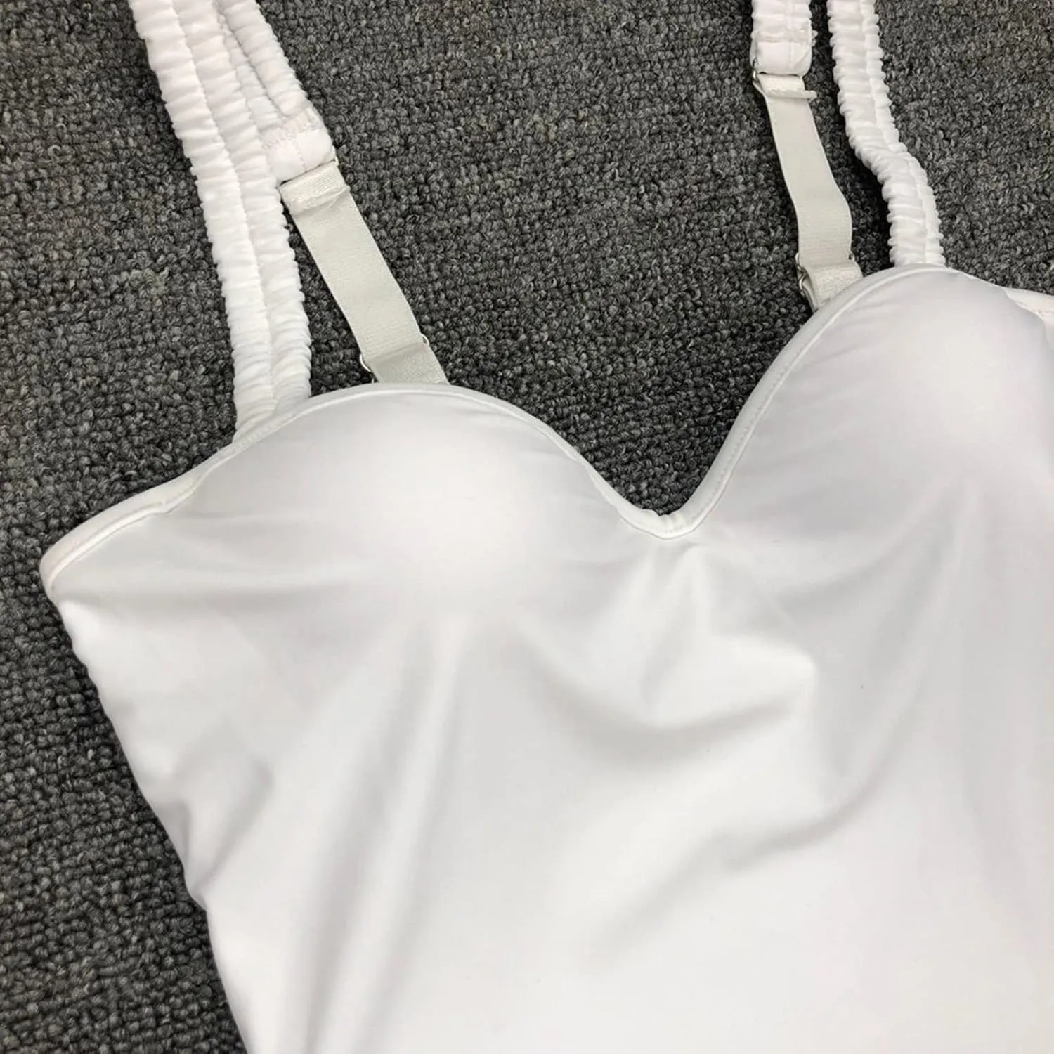 Womens One Piece Swimsuits Push up Swimsuits Full Coverage Bathing Suit Vintage Padded Retro V Neck Swimwear