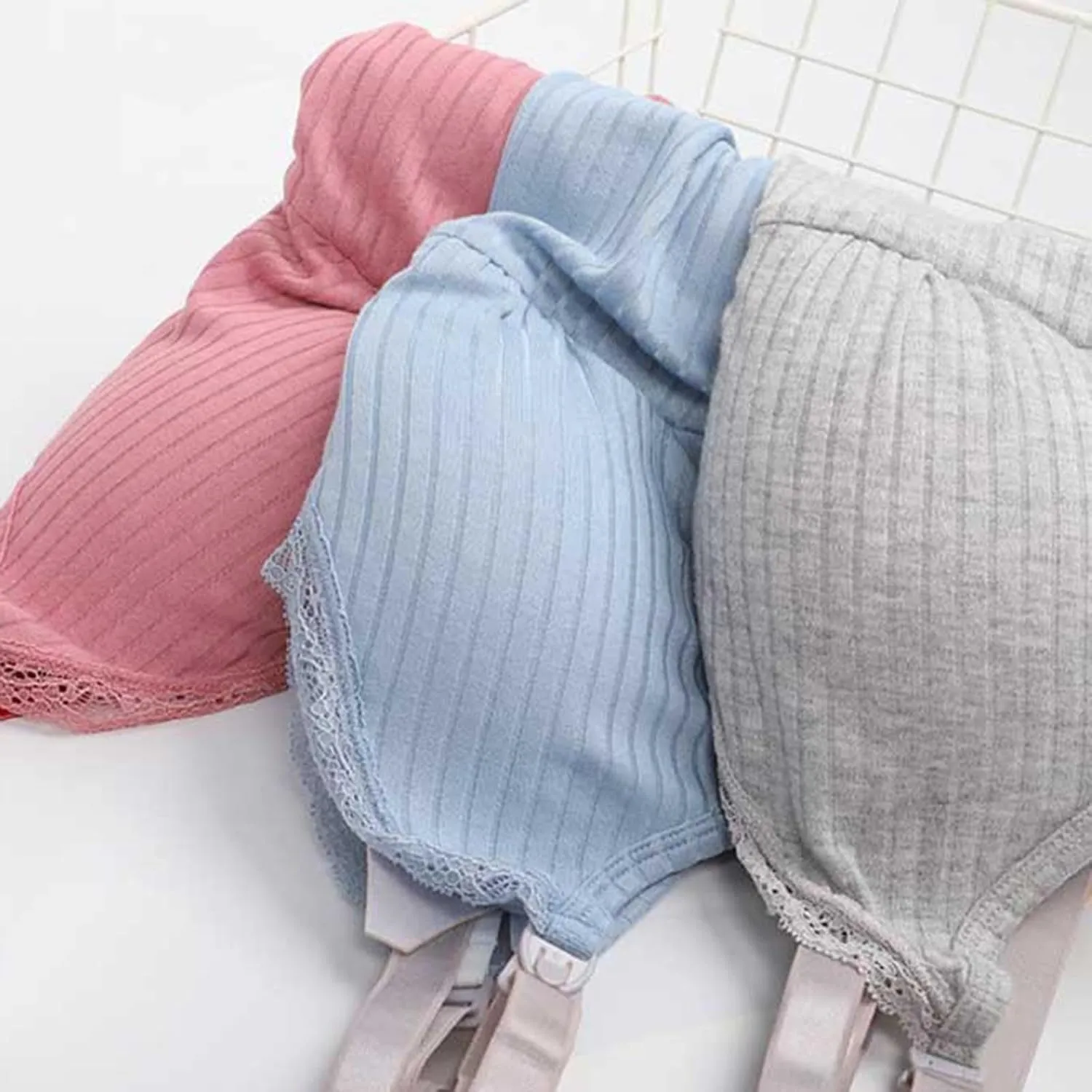 Women's Plus Size Nursing Tank Tops Maternity Breastfeeding with Padded Bra CamiShirt Sexy Tops for Pregnant