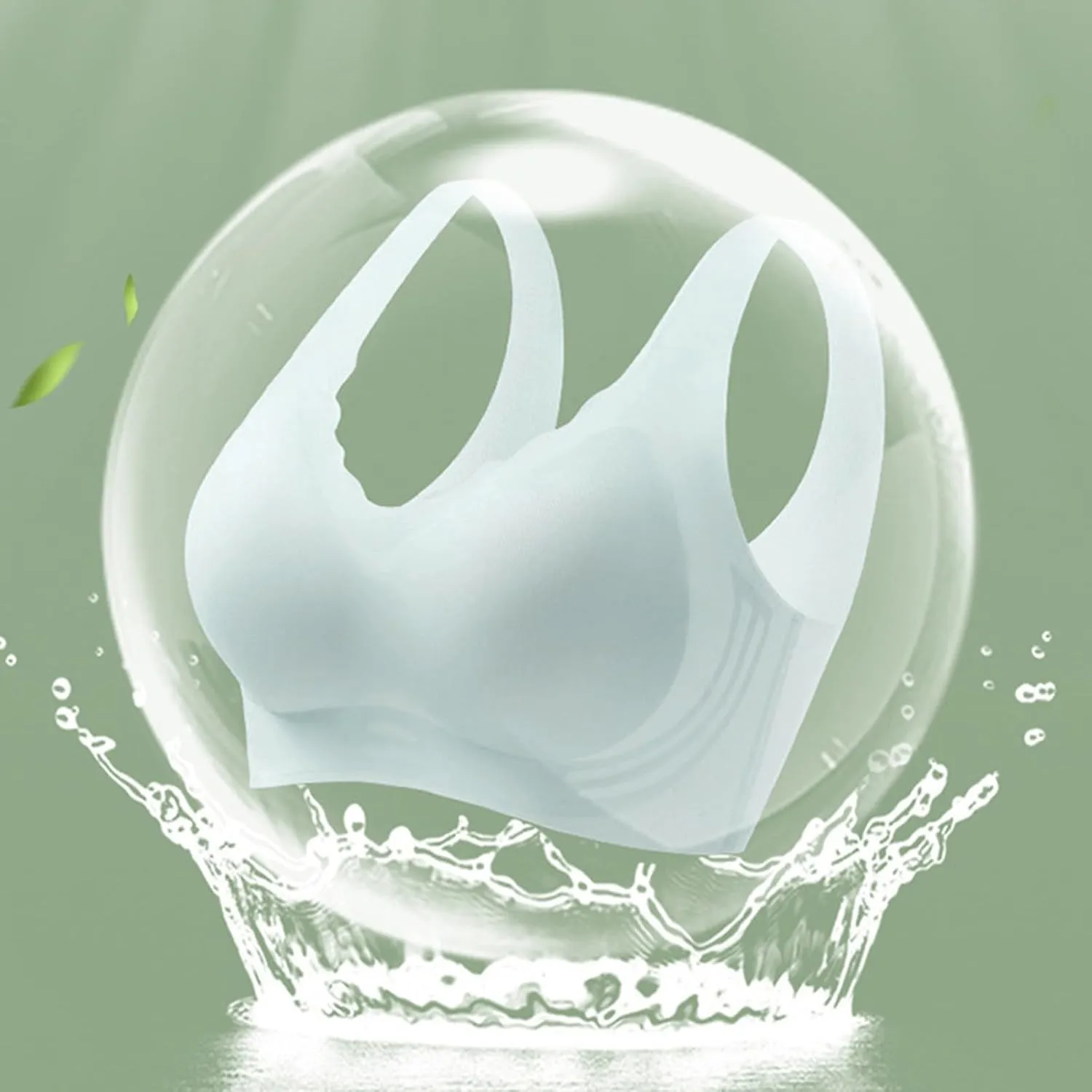 Womens Wireless Push Up Bra Comfort Seamless Super Gather Bra Advocatey Lifting Bras Anti Sagging Breasts for Older Women