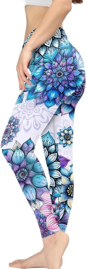 Workout Leggings Stretch Yoga Pants Plus Size for Women XS-3XL Butt Lifting Leggings Full Length Tights