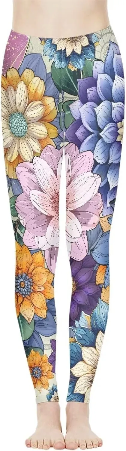 Workout Leggings Stretch Yoga Pants Plus Size for Women XS-3XL Butt Lifting Leggings Full Length Tights