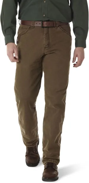 Wrangler Men's Riggs Workwear Quilted Lined Five Pocket Jeans