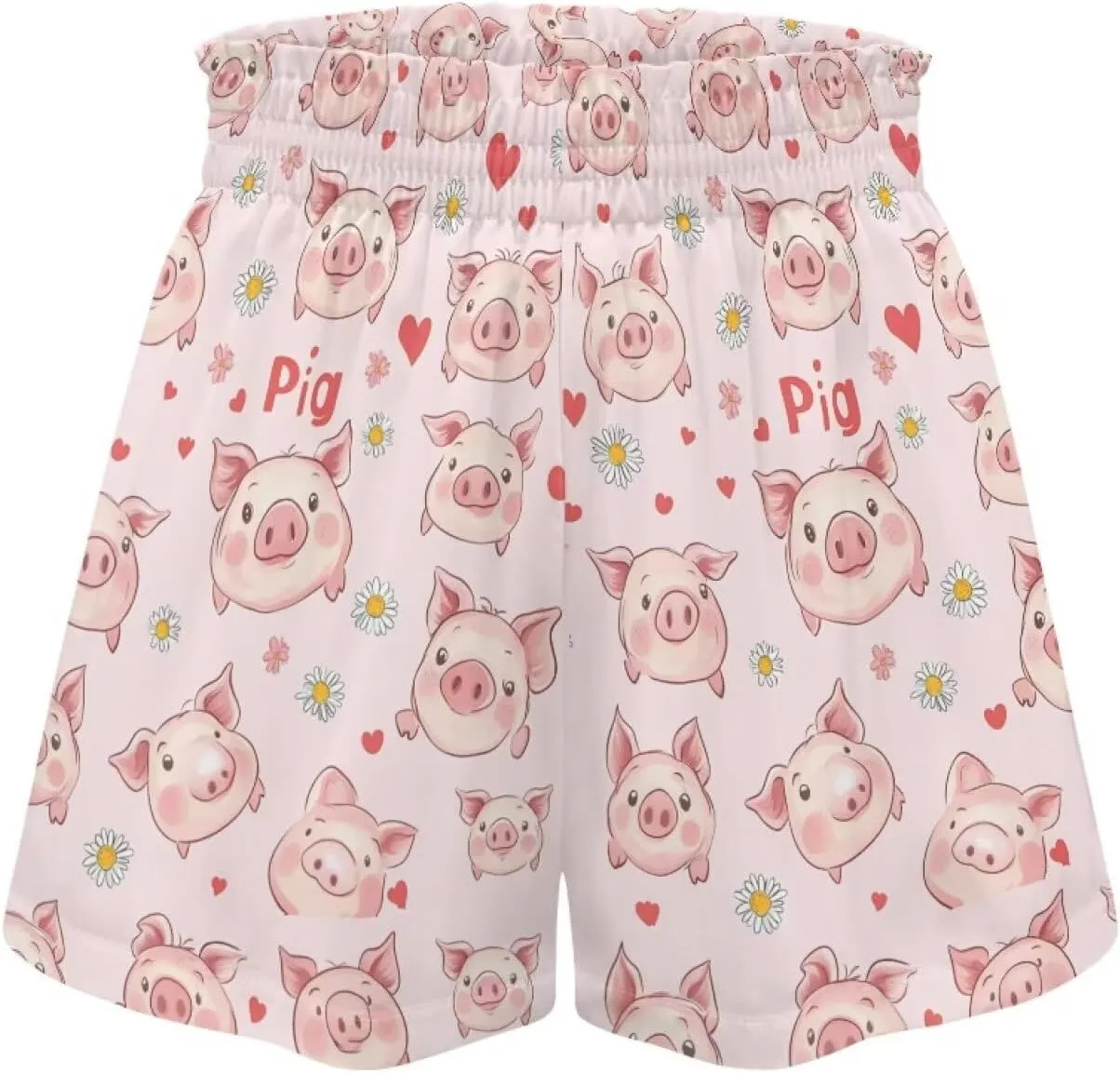 Xpyiqun Flowy Shorts Girls High Waist Butterfly Shorts 2 in 1 Running Athletic Shorts Spandex Liner Skirts Summer