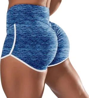 Yoga Shorts for Women High Waist Seamless Sculpting Compression Active Shorts with Lightweight FabricCasual Sports