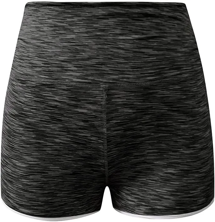 Yoga Shorts for Women High Waist Seamless Sculpting Compression Active Shorts with Lightweight FabricCasual Sports