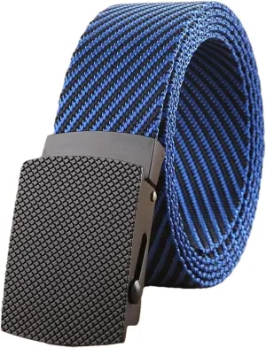YTR6TW Men Casual Military Nylon Adjustable Belt Outdoor Travel Tactical Belt Vintage Jeans Belts
