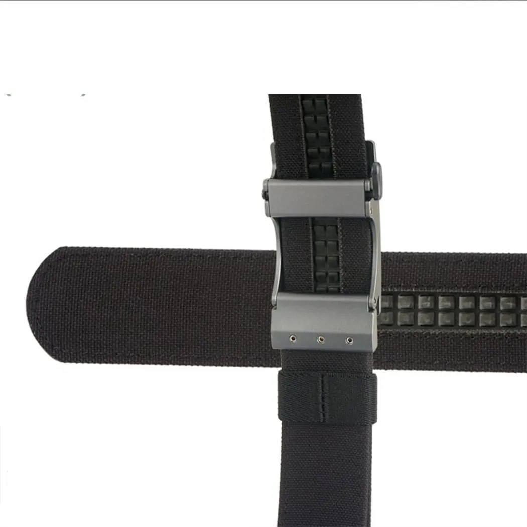YTR6TW Men Tactical Belts Male Metal Automatic Buckle Thick Nylon Military Belt Casual Belts